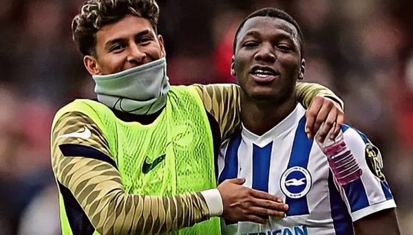 El jugador recibió un reconocimiento luego de su gran actuación en el Brighton