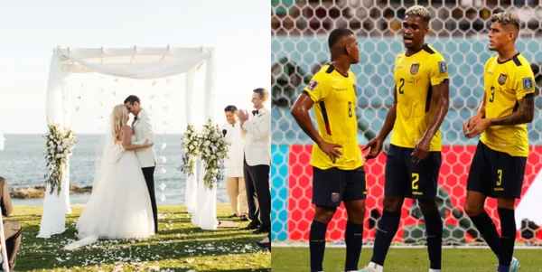 El jugador se casó y las imágenes se viralizaron en las redes sociales