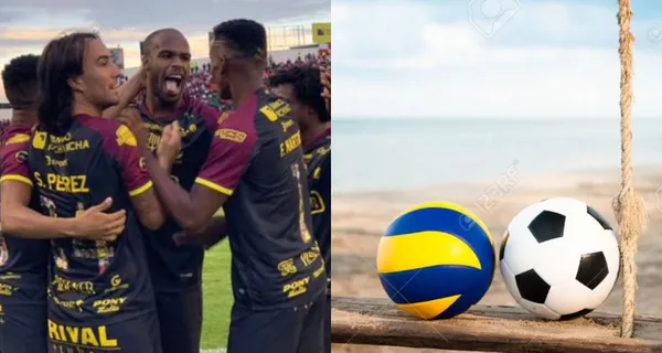 El jugador se puso la de Barcelona SC y ganó una fortuna. Ahora está dedicado a jugar volley