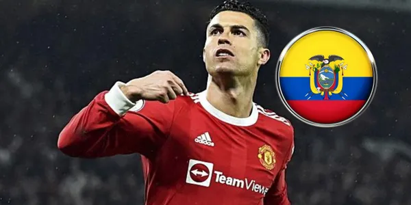 El jugador se rindió a los pies del astro portugués Cristiano Ronaldo