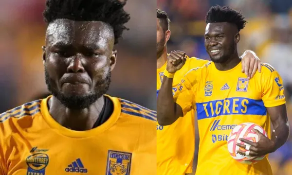 El jugador de Tigres salió expulsado luego de marcar su primer gol con el equipo