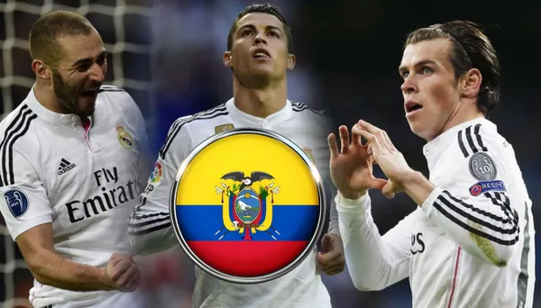 El jugador tuvo la oportunidad de compartir la cancha junto a Benzema, Bale y Cristiano