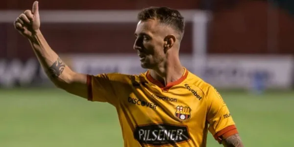 El jugador tuvo en sus pies el empate frente a Sociedad Deportiva Aucas