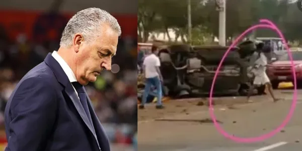 El jugador tuvo un accidente, pero se hicieron de la vista gorda con los sucedido