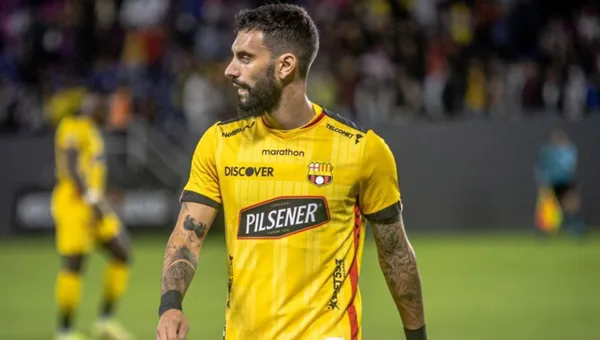 El jugador uruguayo habló tras el empate con Independiente del Valle y el problema con Nixon Molina