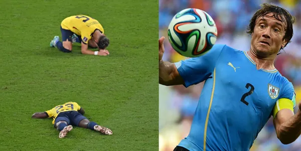 El jugador uruguayo revela como afectaron a Ecuador y Uruguay en el Mundial