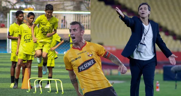 El juvenil de Barcelona SC que podría ser el reemplazo de Damián Díaz, pero que Fabián Bustos ignora