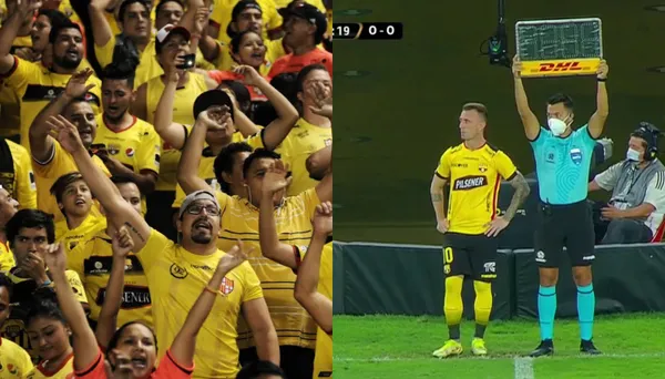 El 'Kitu' volvió al terreno de juego luego de un buen tiempo por la lesión, así lo recibió la hinchada