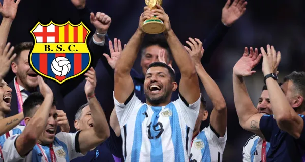 El Kun Agüero hizo una publicación referente a la Noche Amarilla en sus redes sociales