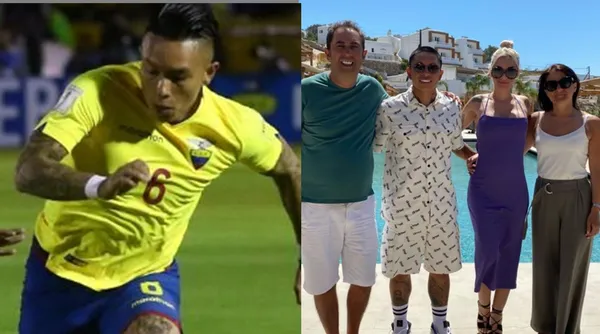 El lateral ecuatoriano se ha tomado unas vacaciones, luego que terminara la liga en Rusia y no ha escatimado en gastos para poder descansar