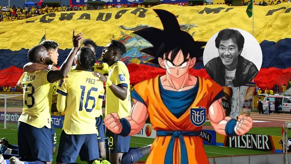 El legado de Akira Toriyama con Goku también llegó a la Selección Ecuatoriana