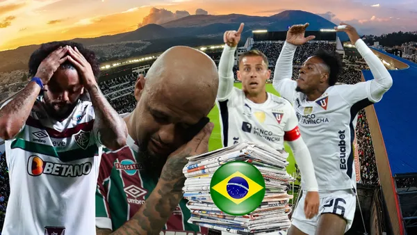 El llanto de la prensa de Brasil por el triunfo de Liga de Quito