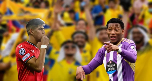 El lugar donde se cnontraron Piero Hioncapié y Gonzalo Plata