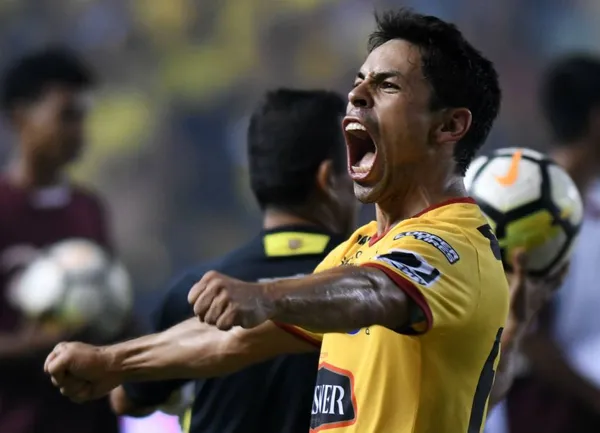 El mediocampista de Barcelona SC, a pesar que no ha jugado, cuando entra al campo recupera muchos balones