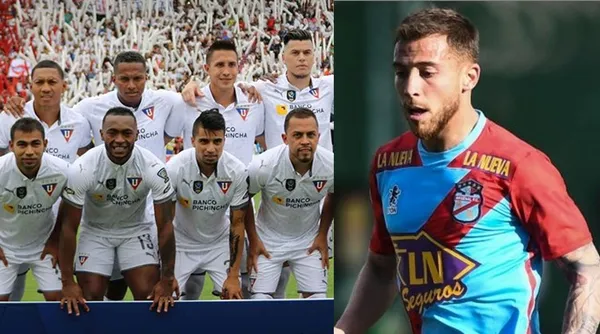 El mediocentro argentino dio sus primeras declaraciones, a la espera que pueda ser oficializado como jugador de LDU