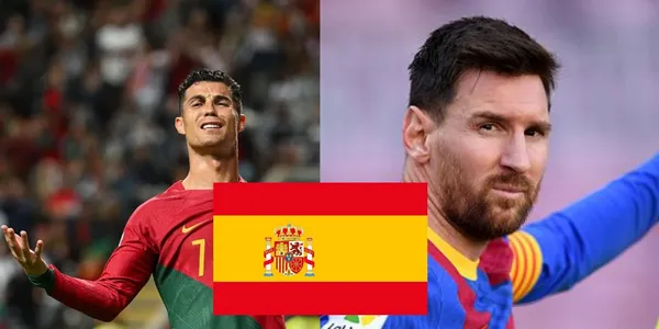 El ninguneo en España a Lionel Messi y CR7