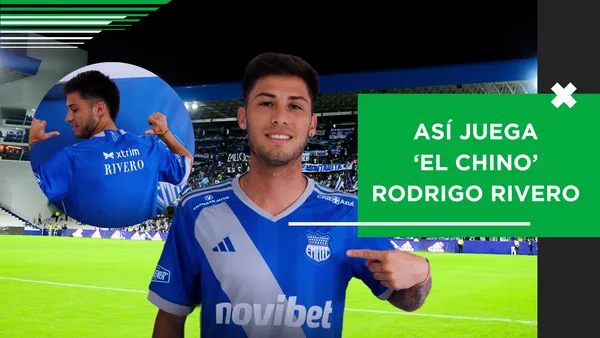 El nuevo jugador de Emelec Rodrigo Rivero que quiere brillar el 2024
