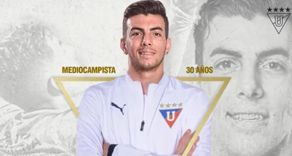 El nuevo refuerzo de Liga de Quito confesó que fue lo que lo dejó maravillado cuando llegó al conjunto capitalino