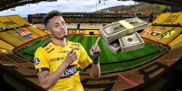 El nuevo valor de Byron Castillo, mientras que Barcelona SC lo quiso vender por 8 millones
