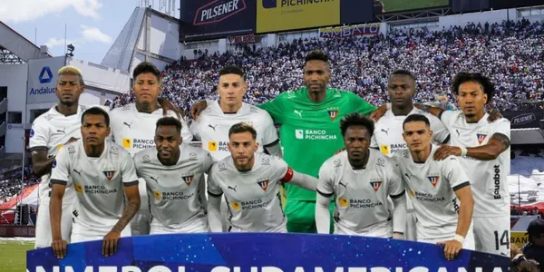 El once de Liga de Quito para el partido de Copa Sudamericana