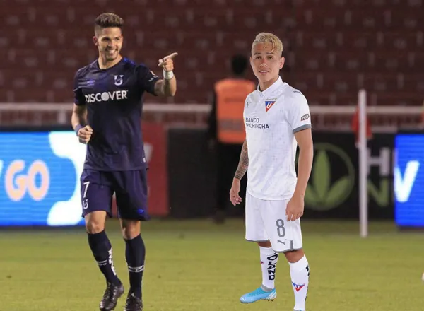 El paraguayo ya se integró a la plantilla de Liga de Quito y vio jugar a sus compañeros