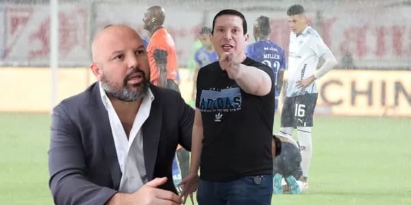 El partido entre Liga y Emelec se suspendió debido a las condiciones climáticas.