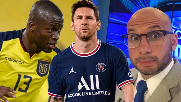 El periodista ecuatoriano comparó a Lionel Messi con Enner Valencia y las redes le dieron con todo