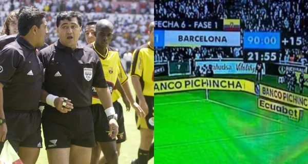 El polémico árbitro habló sobre el tiempo adicionado en Casa Blanca