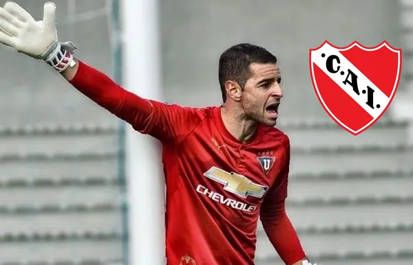 El portero argentino de LDU recibió un llamado por parte del cuadro de Avellaneda y les dio una respuesta