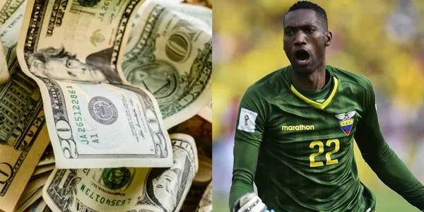 El portero ecuatoriano está por cambiar de equipo en Argentina y será de los mejores pagados del plantel