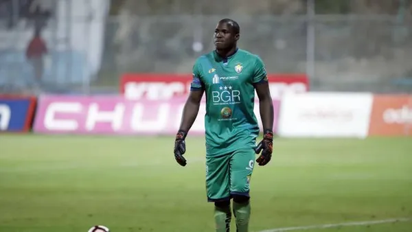 El portero de El Nacional los sufrió en un partido