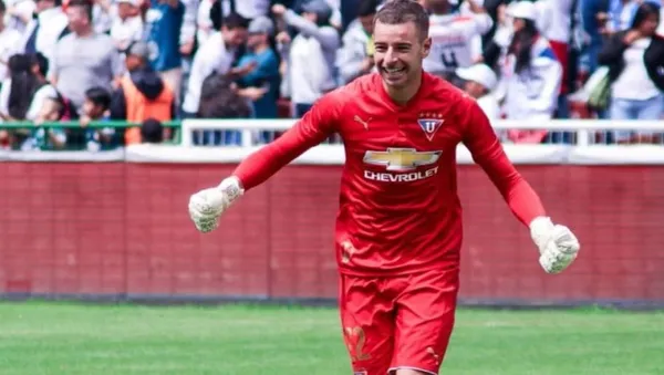 El portero habló de los importancia de Valencia en LDU