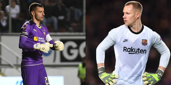 El portero de LDU respondió con reflejos felinos cuando fue requerido