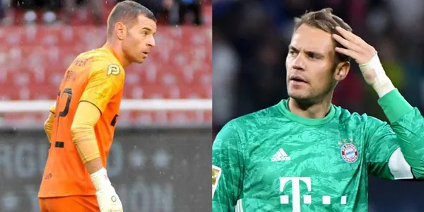 El portero de Liga de Quito tuvo una atajada estupendo, probando sus reflejos a quemarropa