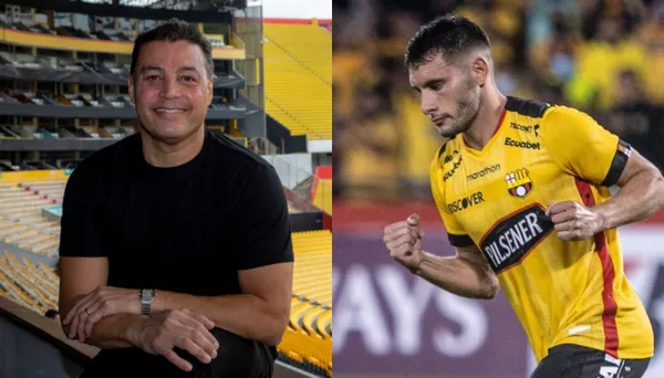 El presidente de Barcelona SC, Alfaro Moreno, habló de la posible salida de Emmanuel Martínez