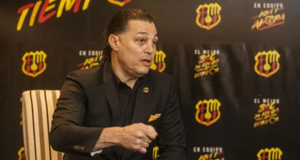 El presidente de Barcelona SC, Alfaro Moreno, habló sin tapujos y se fue contra Liga de Quito, tras ganar la Supercopa Ecuador
