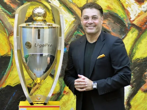 El presidente de Barcelona SC fotografió uno de los momentos más felices de su vida deportiva