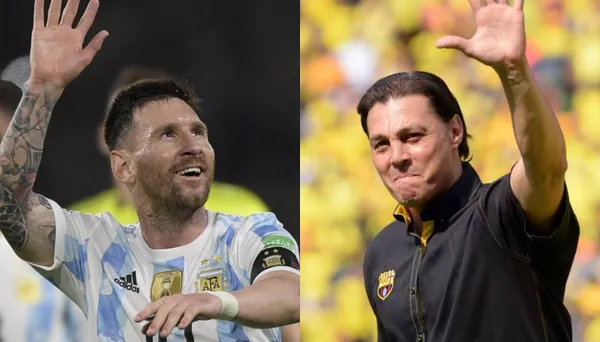 El presidente de Barcelona SC le dio un presente a Lionel Messi y lo quiso comprometer para el año 2025