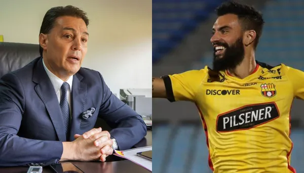 El presidente de Barcelona SC reveló lo que pasará con el uruguayo Gonzalo Mastriani