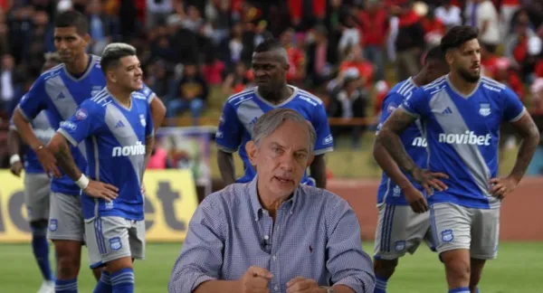 El presidente de Emelec y los dos jugadores que vienen perjudicando al club.