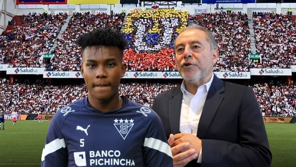 El presidente de LDU contó que fue lo que habló con Óscar Zambrano