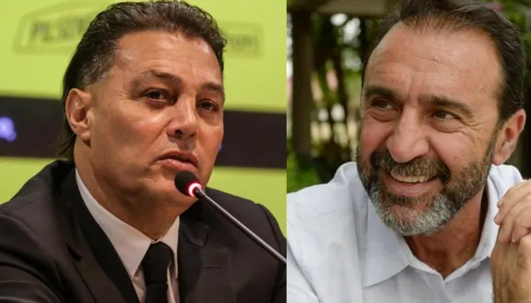 El presidente de Emelec emuló lo que hace Carlos Alfaro Moreno con Barcelona SC