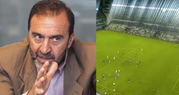 El presidente de Emelec recibió un poco de su propia medicina y los hinchas se le rieron en la cara