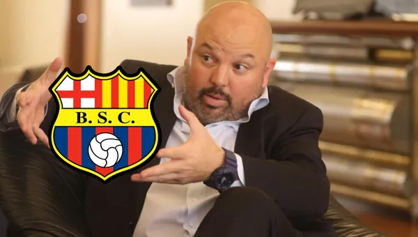 El presidente de la Liga Pro reveló por qué le dio el cheque a Barcelona