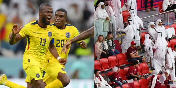 El qatarí se mostró sumamente molesto con lo ocurrido con su equipo