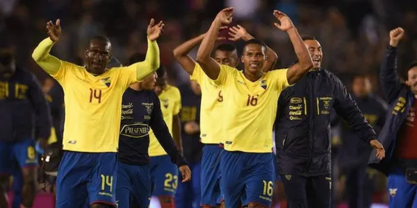 El recuerdo de la victoria de Ecuador en Argentina