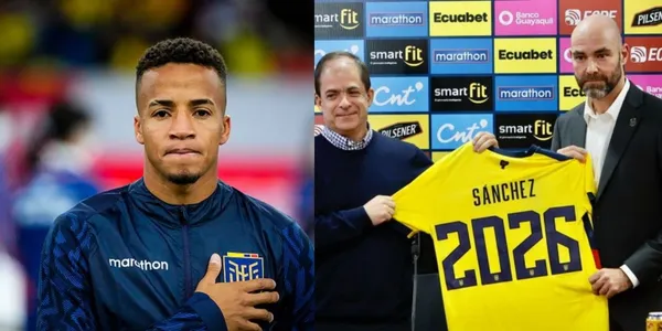 El reemplazo de Byron Castillo la rompe en Brasil