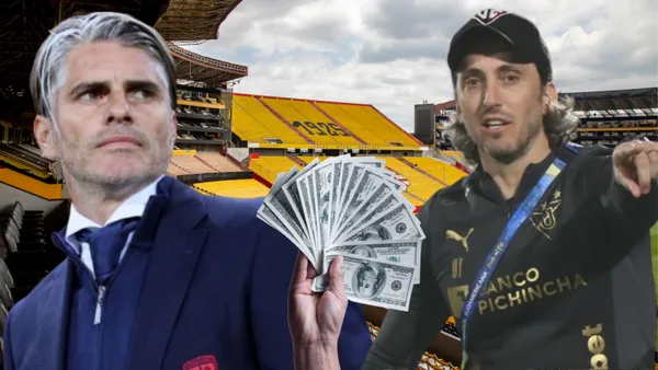 El salario que podría cobrar Zubeldía si llega a Barcelona SC (Foto tomada de: Primicias/El Telégrafo/Metro)