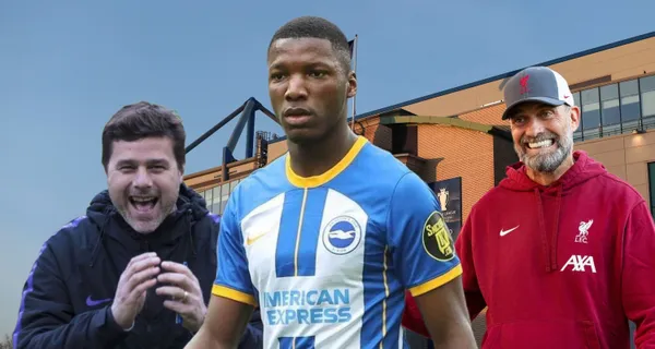 El saludo entre Pochettino y Klopp, que pelean por Moisés Caicedo