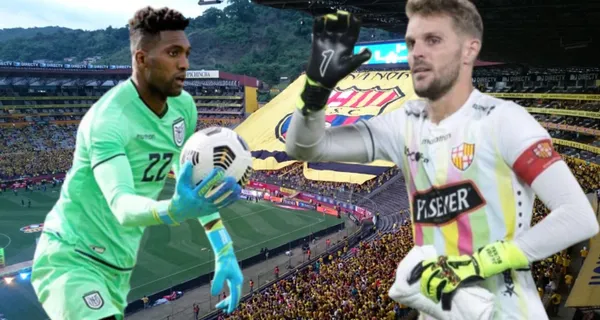 El saludo que hubo entre Alexander Domínguez y Javier Burrai